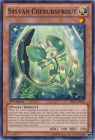Yu-Gi-Oh! - Sylvan Cherubsprout (PRIO-EN018) - Primal Origin - 1st Edition - Common