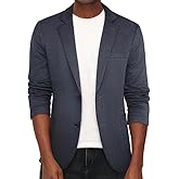 PJ PAUL JONES Men's Casual Knit Blazer Suit Jackets Two Button Lightweight Unlined Sport Coat