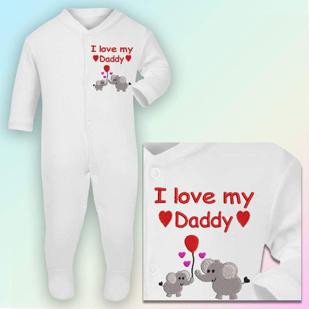 i love daddy sleepsuit