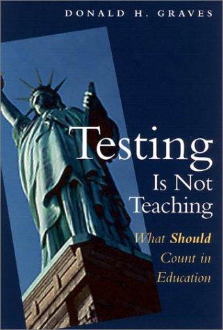 Testing Is Not Teaching: What Should Count in Education