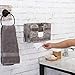 MyGift Wall Mounted Bathroom Paper Hand Towel Holder in Torched Wood Finish, Fits Tri Fold, Multifold, C Fold, Z Fold, Disposable Hand Towel Dispenser Guest Restroom