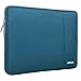 MOSISO Laptop Case 13 inch, 13 inch Laptop Sleeve Compatible with MacBook Air M4 M3 M2 M1 2025-2018 / Pro M2 M1 2025-2016, Polyester Vertical Computer Sleeve Bag with Pocket, Deep Teal