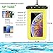 CASACLAUSI Waterproof Phone Pouch Case 4 Packs Floating Cellphone Waterproof Universal Dry Bag Compatible with All Smart Phone