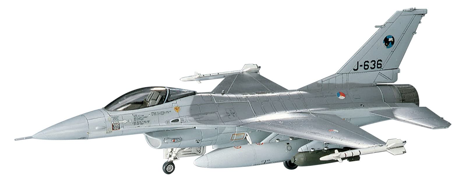 Hasegawa 1:72 Scale F-16A Plus F.F. Model Kit
