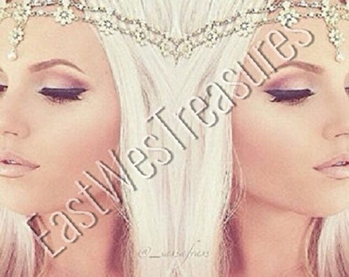 EWT Boho Bohemain Game of Throne inspired Head hair chain jewerly accessory headdress headpiece