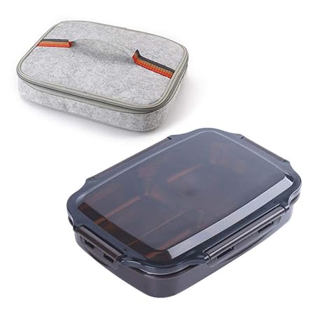 LALY A SHOP Fiambrera de Acero Inoxidable de Gran Capacidad para ...
