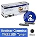 Brother Genuine TN221BK 2-Pack Standard Yield Black Toner Cartridge with Approximately 2,500 Page Yield/Cartridge