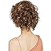 LEJIMEI Short Curly Wigs for White Women Blonde Wavy Wig Heat Resistant Synthetic Hair Cosplay Wig Natural Looking Fashion Wig + Free Wig Cap LM017