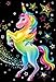 Unicorn Adults' Paint by Number Kits for Full Drill DIY 5D Diamond Painting,Crystal Rhinestone Diamond Embroidery Pictures Arts Craft for Home Wall Decor,Colorful Unicorns