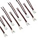 10 Pcs 1S Lipo 3.7v Battery Charger Cable XH 2.0mm Lead Plug Connector Male and Female for RC Quadcopter Drone Syma X5C