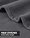 Utopia Bedding Grey Fleece Blanket King Size Fuzzy Soft Anti-Static Microfiber Bed Blanket (90x102 Inch)