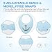 Baby Bibs,8 Packs Baby Bandana Drool Bibs, Unisex Stylish Design for Boys & Girls, Highly Absorbent Soft 100% Organic Cotton with Adjustable Snaps for Teething