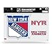 NHL New York Rangers Bling Team Magnet Set with Team Logos, 8.5 x 11-Inch, Clear