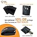 Premium Rechargeable Mini Heat Sealer by HallGEMs no Batteries Needed, Bonus 5 Mylar Foil Bags and Built in Bag Cutter