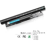 ZWXJ Laptop Battery XCMRD MR90Y(14.8V 40WH) for Dell Inspiron 14 15 17 14-3421 15-3521 17-3721 5421 3537 5521 5537 3721 5721 2421 2521 14R 15R 17R Series PVJ7J 49VTP YGMTN 8TT5W 9K1VP XRDW2 V1YJ7