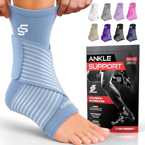 SS SLEEVE STARS Ankle Brace Achilles Tendonitis Support, Foot