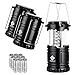 Etekcity Lantern Camping Lantern Battery Powered Lights for Power Outages, Home Emergency, Camping, Hiking, Hurricane, A Must Have Camping Accessories, Portable & Lightweight, Batteries Included