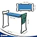 Ebung Garden Kneeler and Seat - Effective Knee Cushion That Transforms to Seat for Convenient Resting - Flip up Side Down 2-in-1 Design - Includes Tool Pouch - Sturdy Build Gardeners Foldable Kneeler