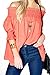 Relipop Women's Fashion Off Shoulder Tops Haft Sleeve Blouses Causal T-Shirts (X-Large, Orange)