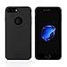Easyacc Case for iPhone 7 Plus, iPhone 7 Plus Bumper Case Thin Fit Ultra Slim Premium Black Hard Magnetic Case Cover Compatible with iPhone 7 Plus