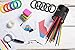 selizo 10 Rolls 1/8” Whiteboard Pinstripe Tape Thin White Board Dry Erase Line Gridding Tape