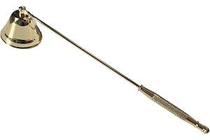 JHZABPO Candle Snuffer, Gold Color Candle Extinguisher Tool, Candle Turn Off Device