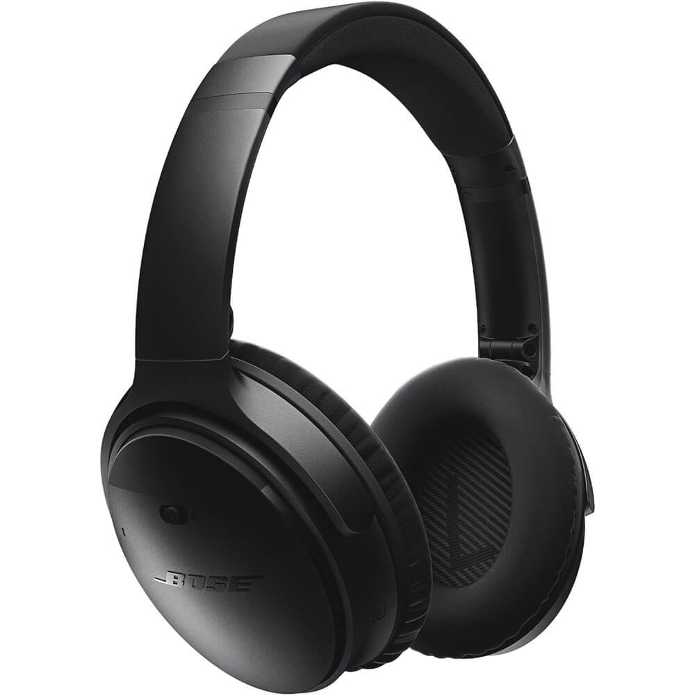 Photo 1 of Bose 759944-0010 QuietComfort 35 (Series I) Wireless Headphones, Noise Cancelling - Black