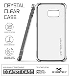 Galaxy S7 Case, Ghostek Covert Series for Samsung Galaxy S7 Premium Impact Protective Armor Case Cover | Clear TPU | Explosion-Proof Screen Protector | Ultra Fit (Dark Gray)