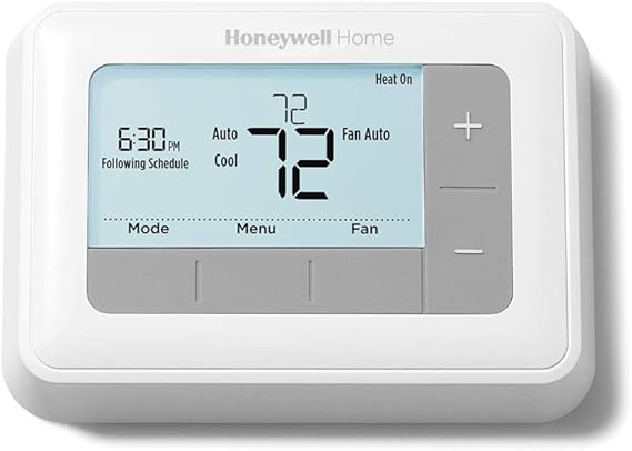 Honeywell Home Rth7560e 7 Day Flexible Programmable Thermostat Extra Large Backlit Display Building Supplies Amazon Canada