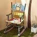 Fantasy Fields - Sunny Safari Animals Thematic Kids Wooden Rocking Chair | Imagination Inspiring Hand Crafted & Hand Painted Details   Non-Toxic, Lead Free Water-based Paint