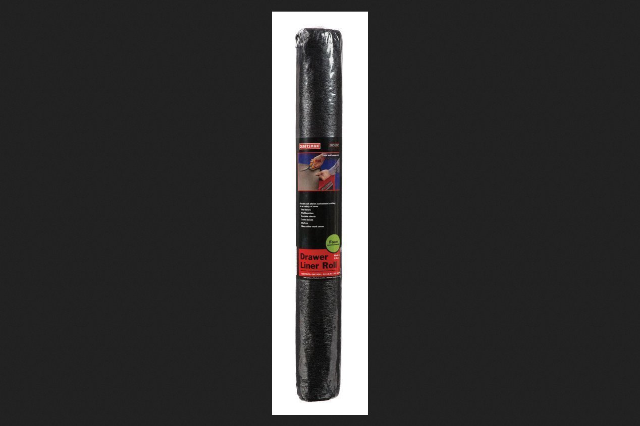 Craftsman Non Slip Foam Drawer Liner Roll Black And Decker Us Inc