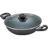Prestige Omega Deluxe Granite Kadai Black 260Mm