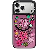 CASETiFY Mirror iPhone 17 Pro Max Case [Reflective/Compatible with Magsafe / 4.9 ft. 1X Military Grade Drop Protection] - Good Luck All Year Long - Black On Black