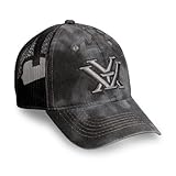 Vortex Optics Mesh Back Logo Cap Kryptek Black Cotton and Nylon