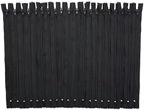 Amazon King Do Way ファスナー ジッパー コイルファスナー 30m 黒 50本入 手芸 修理 ズボン ジーンズ ポーチ用 全長30cm 開閉長26cm ファスナー 通販