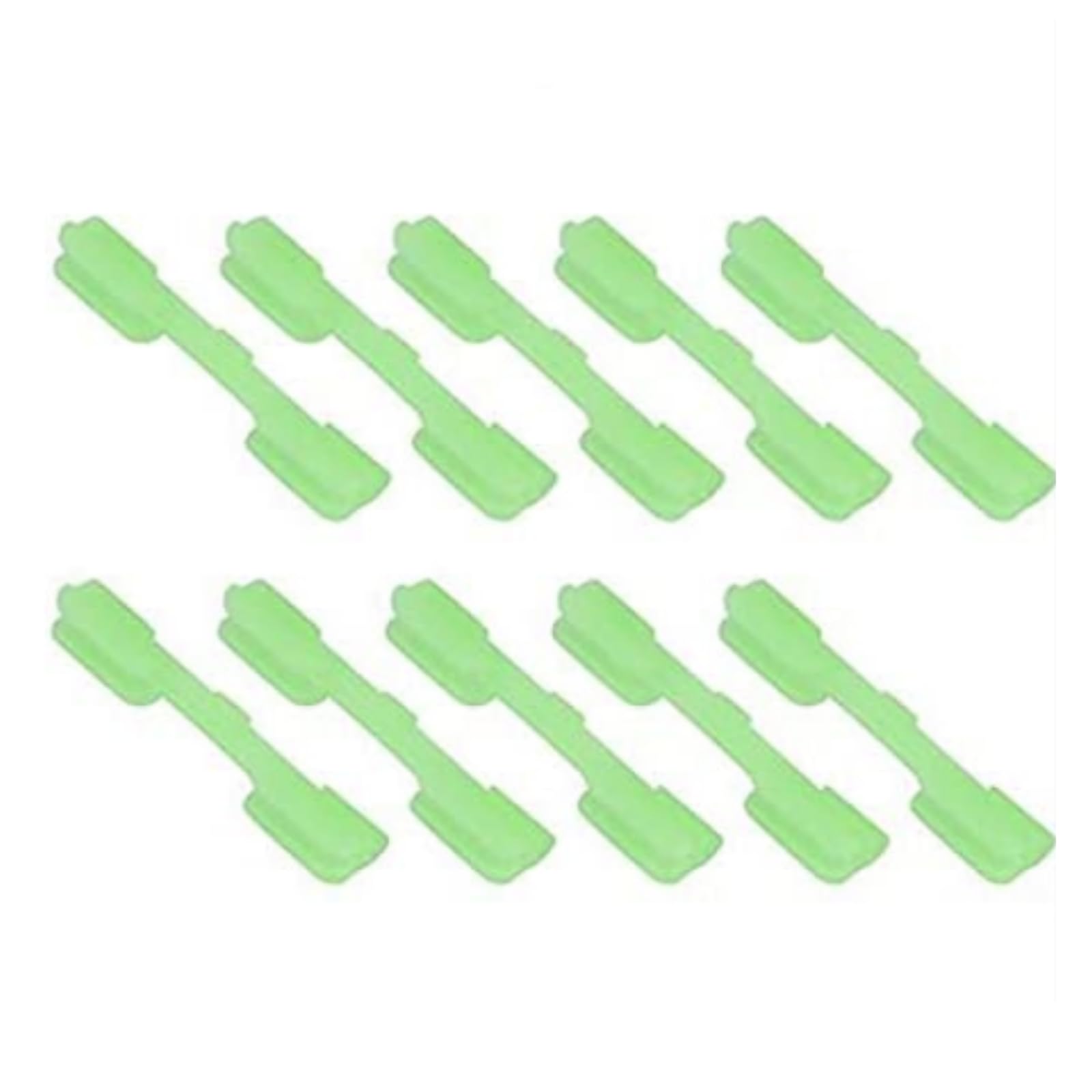 VIFERR Rod Tip Light Holder, 40PCS Fishing Light Stick Clips Night Fishing Clip on Fluorescent Glow Sticks Portable Lightstick Clip Holder Fishings Tackle Accessory for Rod Top Glow Stick Fixed