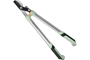 PrunePro Loppers for Tree Trimming Branch Cutter Heavy Duty Tree Pruner Rust Resistant Sharp Steel Blade Tree Limb Trimmer