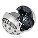 Clip Charms Clear Twinking Night Authentic 925 Sterling Silver Stopper Beads - Fit European Bracelet