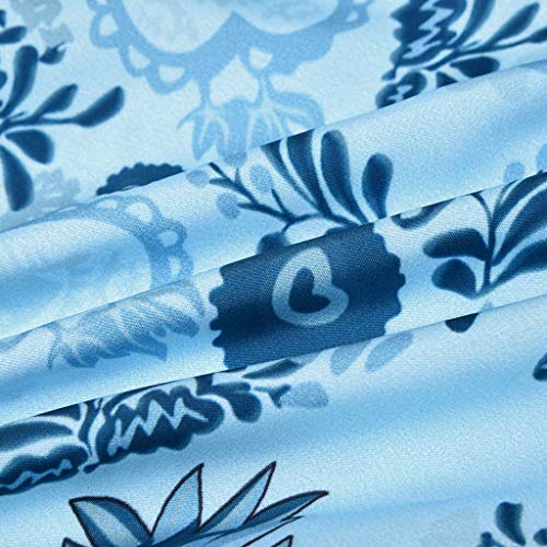 Wedding Guest Dresses for Women Plus Size Summer Dresses Spring Dresses for Women 2023 Trendy Midi Summer Dresses for Women 2023 Summer Dresses 2023 01-Blue,X-Large