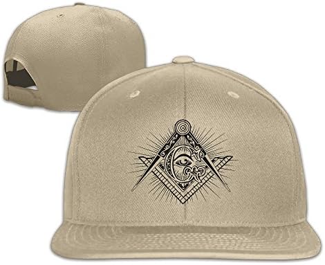 Masonic Square & Compasses Symbol Trucker Hats Hip Hop Snapbacks