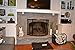 Firewood Rack Holder with Decorative Scroll Design - Outdoor and Indoor Metal Log Storage Bin for Fireplace, Firepit, and Wood Stove by Home-Complete
