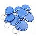 10PCS125KHz Writable T5577 Keyfobs RFID Keychain Key Token Tag