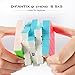 D-FantiX Qiyi Qizheng S 5x5 Speed Cube Stickerless 5x5x5 Magic Cube Puzzles Toys Brain Teaser Gifts for Kids 62mm