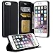 iPhone 7 Plus Case, Apple iPhone 7 Plus Wallet Case - Wydan PU Leather Wallet Style Case Folio Flip Foldable Stand Card Slot Credit Card Cover For Apple iPhone 7 Plus - Black