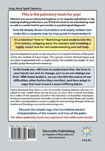 Amazon.com: The Palmistry Textbook (9781934976340): Peter Burns: Books