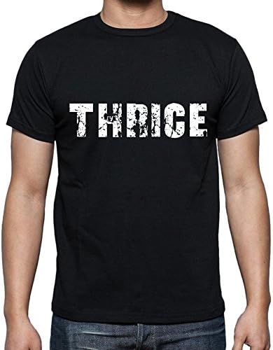 thrice ,Men's Short Sleeve Rounded Neck T-shirt