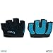 Fit Four The Gripper Glove Callus Guard Fitness Gloves for WODs, Weightlifting & Cross Training Athletes - Enhanced Silicone Grip Palm (Blue, Medium)