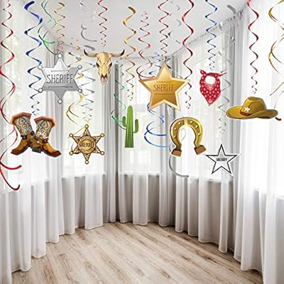 cowboy themed baby shower decorations