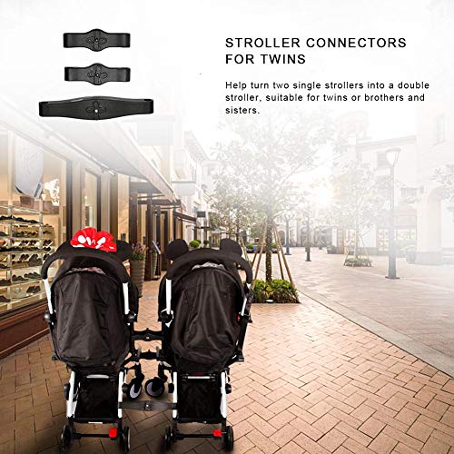 Owlhouse Stroller Connector for YOYO Stroller Connector, 2-in-1 Stroller Connector, Dual Stroller Connection for Aiqi/Yoya/Kidd/VOVO