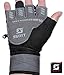 2017 Evo 2 Weightlifting Gloves with Integrated Wrist Wrap Support-Double Stitching for Extra Durability-Get Ripped with the Best Body Building Fitness Crossfit and Exercise Accessories